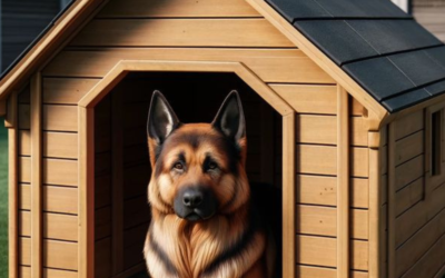 German shepherd House